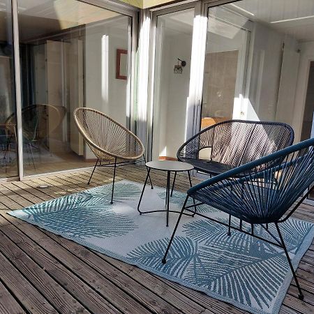 Le Peyrot*** Coeur De Ville 55M² Avec Patio Rodez Exterior foto